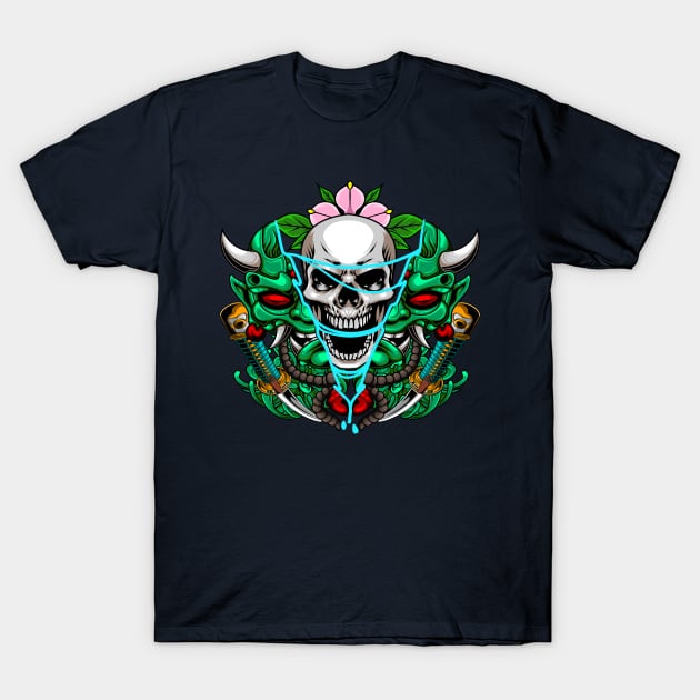 Ninja Mask 3.3 T-Shirt by Harrisaputra